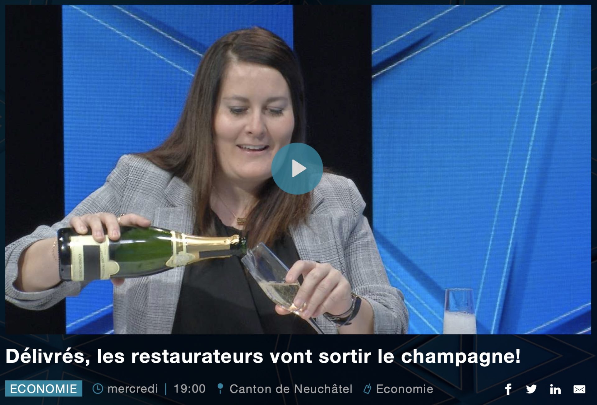 Délivrés, les restaurateurs vont sortir le champagne !