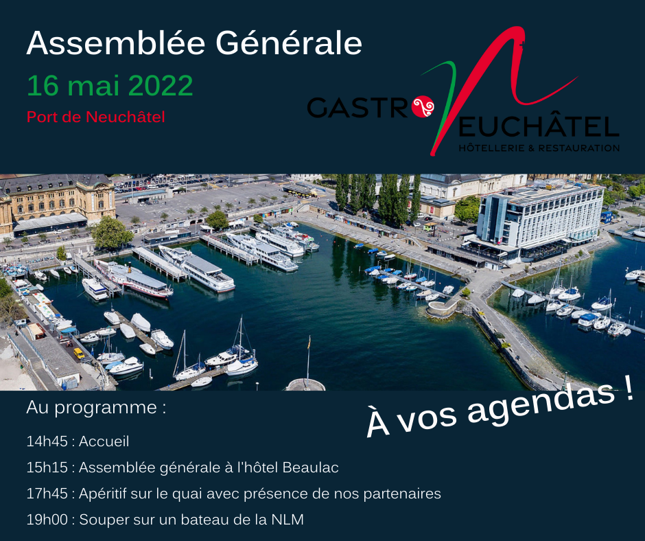 Assemblée Générale 2022 de GastroNeuchâtel